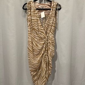 Veronica beard zebra dress
